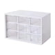 thumbnail image 1 of Mini Organizador De Cajones Transparentes De Gran Capacidad, Caja Organizadora De Cuentas Blanca, 1 of 5