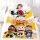 thumbnail image 5 of Jeffy SML el Rapero anti-pilling, suave, ligera, esponjosa y acogedora de lujo para hogar y cocina – Perfecta para niños y adultos,120X180cm, 5 of 6