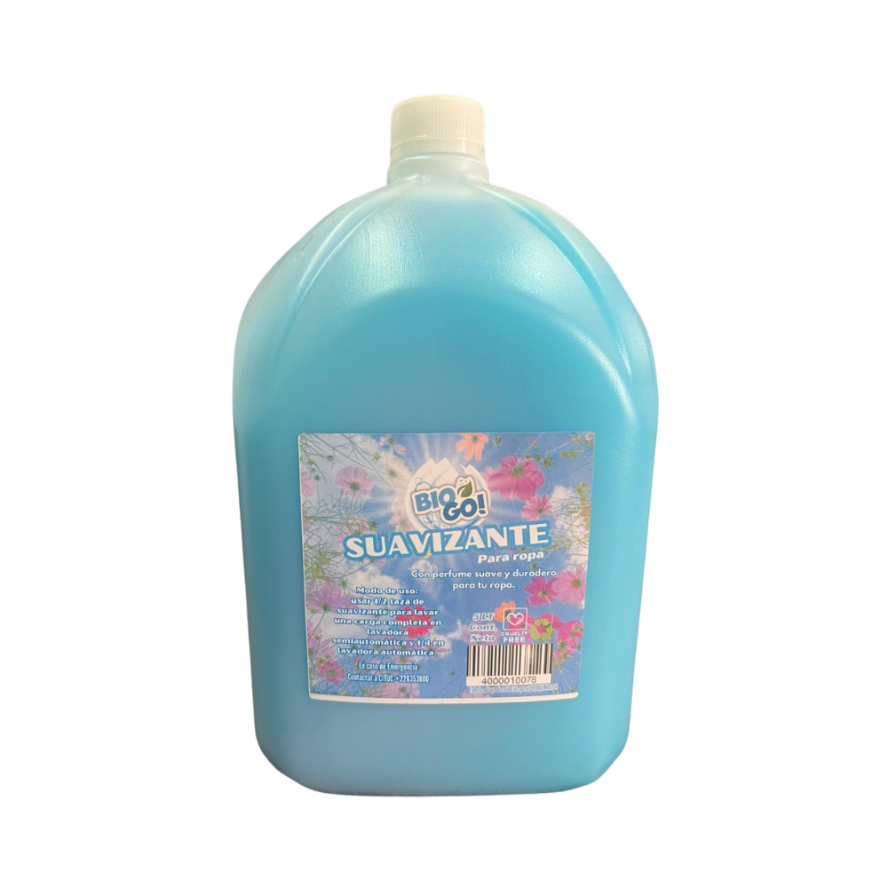 Biogo - Suavizante Para Ropa Bio Go 5 Lts Unidad