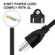 thumbnail image 4 of Power Strip HDCtek de 20 W, USB C, 4 salidas, 3 USB, color negro, 4 of 6