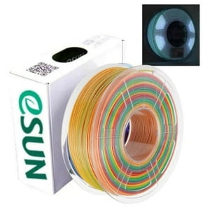 Esun - Filamento 3D Pla Brilla En Oscuridad Arcoiris 1Kg | Filamentos