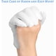 thumbnail image 3 of Guantes de algodón, 10 pares (20 unidades) de guantes blancos de algodón para mujeres y hombres, guantes de algodón elástico lavables para manos secas y eccemas, guantes de tela hidratantes, guantes d, 3 of 5