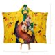 thumbnail image 2 of Migración Manta Capa con Capucha Anti-Bolitas, Manta de Lana Ártica Suave, Manta Portátil de Felpa Ligera y Lujosa, Poncho para Siesta en Casa y Oficina, 100*130cm, 2 of 6