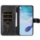 thumbnail image 4 of Funda tipo cartera para Motorola Moto G57/G57 Power 5G con bolsillo con cremallera y ranuras para tarjetas – Función de soporte Negro, 4 of 5