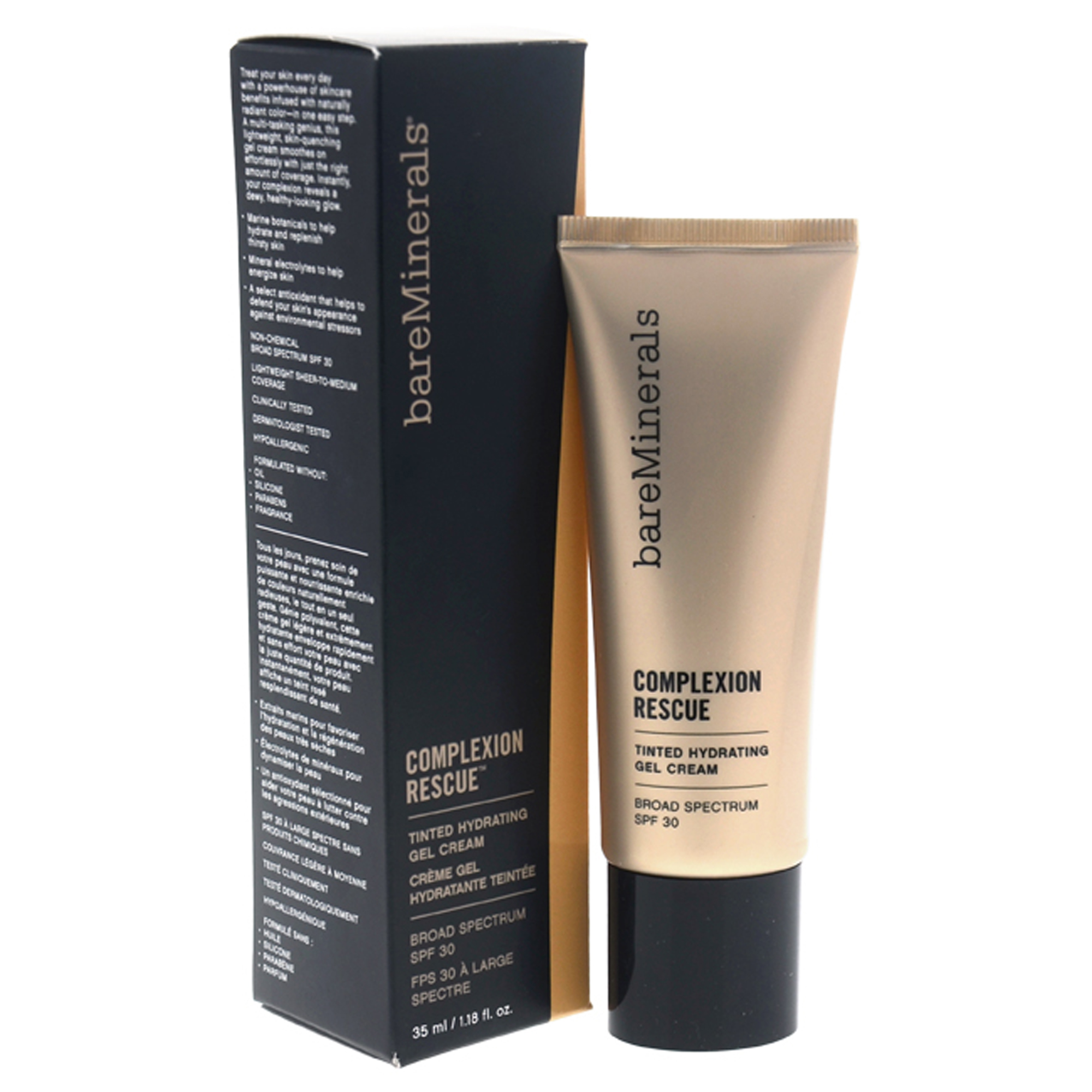 Bareminerals - Crema Hidratante Con Color Complexion Rescue Spf 30 - 06 Jengibre De Para Mujeres - Base De 1,18 Oz