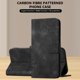 thumbnail image 5 of Funda Flip Premium Fibra de Carbono para TCL 60R con Soporte y Cierre Negro, 5 of 6
