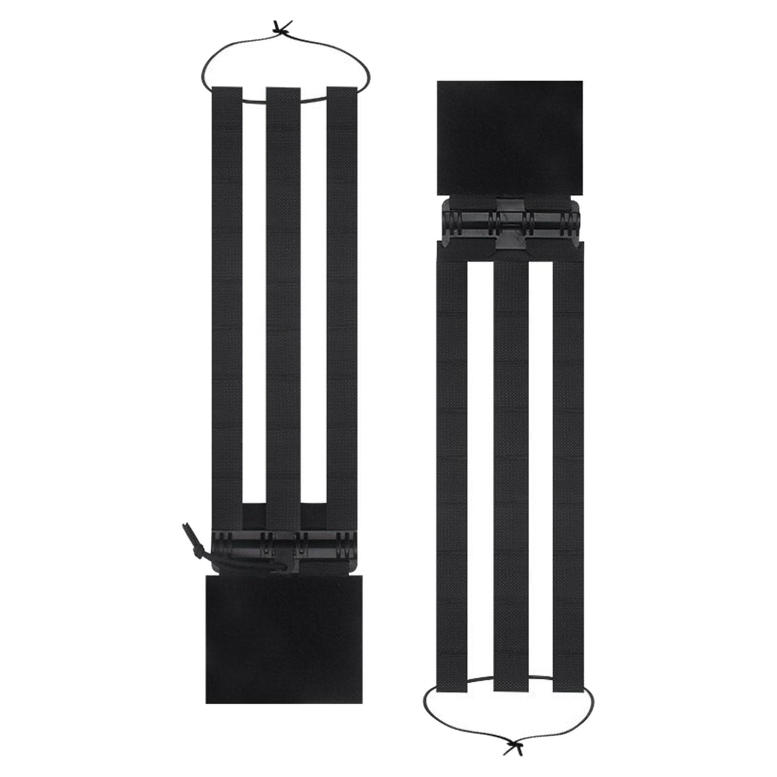 Ioensy - Faja Elástica De Tres Bandas, Ligera, Para Caza, Hombres, Adultos, Cinturón Lateral Negro