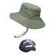 thumbnail image 5 of Sombrero De Pescador Con Cuerdas Sombrero Ancho Con Correa Para Montar En La Playa De Verano, 5 of 5