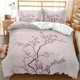thumbnail image 1 of Spring Flowers Tulip Bedding Set Morning Glory Pink Rose Bed Linen Double Women Girls Duvet Cover Gift, 1 of 5