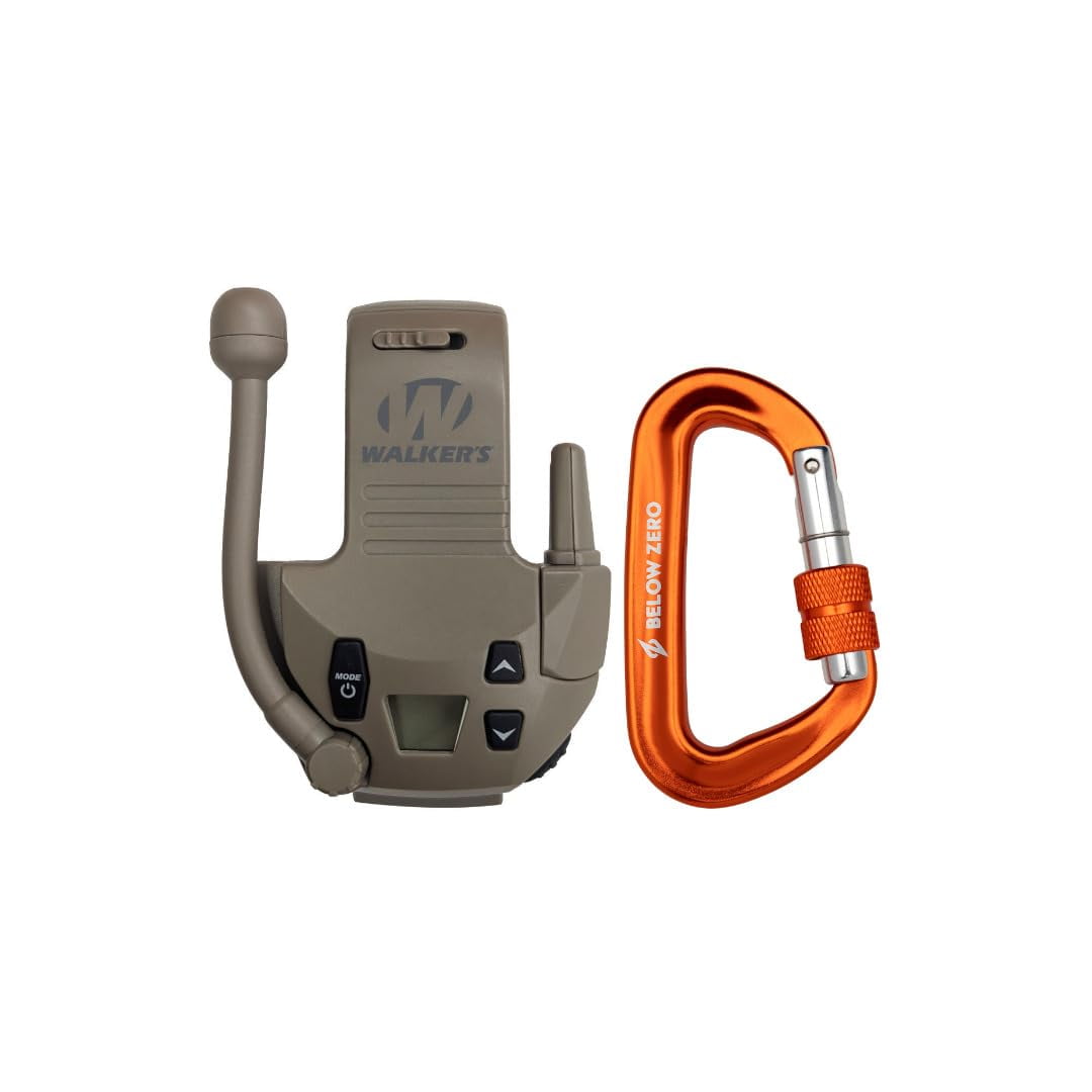 Walkie Talkie Attachment Walker's Razor Con Pantalla Lcd