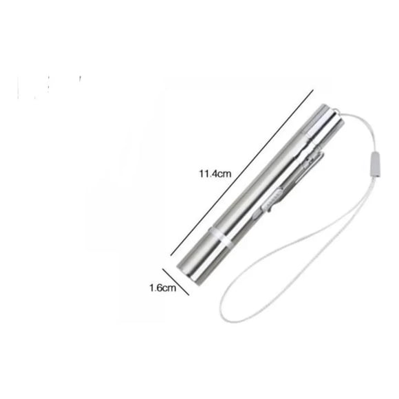 Linterna Tipo Lapiz Led Medica Para Diagnostico 3 en 1 Aluminio Led Luz UV Ultravioleta Laser Recargable Medico De Bolsillo Para Ojos
