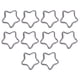 thumbnail image 2 of Mosquetón En Forma De Estrella De Cinco Puntas, 10 Uds., Para Botellas De Agua, Mochilas, Pesca, Plateado, 2 of 4