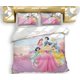thumbnail image 1 of Princess Series Cartoon Duvet Cover Anime Soft Bedding Set 3D Print Comforter Cover Set, 1 of 5