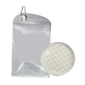 Genérico - Bolsa Para Quitar Arena, Cepillo Para Quitar Arena, Limpiador De Arena De Playa Respetuoso Con La Piel, Color Blanco