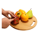 thumbnail image 2 of Tabla Para Picar Y Cortar De Madera Circular Enchapada 30cm Liso, 2 of 3