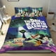 thumbnail image 1 of El Día que la Tierra Explotó Conjunto de sábanas temático, trío de piezas, cómodo y amigable con la piel, diseño único, regalo de decoración para el hogar para familiares, amigos y fans,173cm *218cm, 1 of 6