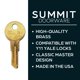 thumbnail image 3 of Key Blanks SUMMIT DOORWARE Y11 de latón de primera calidad, paquete de 50, 3 of 6