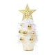 thumbnail image 4 of Árbol De Navidad De Mesa, Adorno Navideño, Manualidades Para Bares, Oficina, Decoración Del Hogar, Dorado, 4 of 5