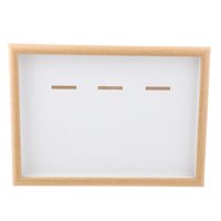 Magideal - Vitrina De Medallas, Caja De Almacenamiento, Decoración, Madera, Versátil, Marco De Fotos, Caja De Sombra Para Natación, Insignias, Fútbol, Triatlón A4