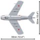thumbnail image 3 of Bloques de construcción COBI MiG-15 Fagot Guerra de Corea 504 piezas, 3 of 8