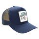 thumbnail image 1 of Bass Fish Embroidery Baseball Cap Hip Hop Animal Patch Mesh Trucker Hat Breathable Adjustable Sunshade Dad Hats For Women & Men, 1 of 3