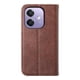 thumbnail image 4 of Funda Flip FOXDOCK para OPPO A3 4G/5G , Estilo Billetera con Diseño Rombo, Correa de Mano y Soporte, Uso Diario, 4 of 6