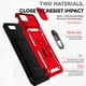 thumbnail image 4 of Estuche GANGXUN para iPhone 7 Plus/8 Plus, soporte giratorio 360°, estilo mecánico y magnético, 4 of 5