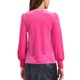 thumbnail image 3 of INSPIRE CHIC Blusa de Terciopelo de Invierno de Halloween para Mujer Cuello Redondo Manga Larga Casual Talla M Rosa Fucsia, 3 of 6