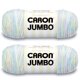 thumbnail image 1 of Hilo Caron Jumbo Prints Baby Rainbow Paquete de 2 de 340 g Acrílico, 1 of 7