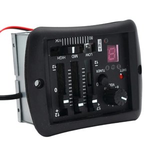 Magideal - Eq Preamplificador De Preamplificadores Equalizadores De Instrumentos Musicales Accesorios De Instrumentos 3 Bandas 3 Bandas Sintonizador De