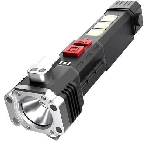 Genérico - Linterna Tactica Mano Recargable Camping Viaje Lau