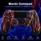 thumbnail image 2 of Mando inalámbrico para PS4, mando a distancia compatible con PS4/Slim/Pro and PC, con doble vibración y control de movimiento giroscópico de 6 ejes, 2 of 2