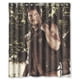 thumbnail image 1 of Cortina de ducha Daryl Dixon, juego de cortinas de baño con ganchos, tamaño 60 x 72 pulgadas, 1 of 3