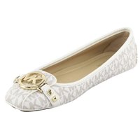 Zapato Michael Kors Womens Moccasin Mk Signature Vanilla
