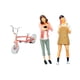 thumbnail image 2 of Figuras De Niña Selfie Para Adornos De Escritorio, Colecciones De Modelos De Arquitectura, 1/64, 2 of 3