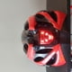 thumbnail image 1 of Casco Certificado 3eDrive 013V Negro y Rojo con luz LED, 1 of 5