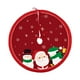 thumbnail image 2 of Falda De árbol De Navidad, Tapete De árbol De Navidad Impreso Para Fiesta, Interior, Exterior, Año Nuevo, 3 Personajes, 70cm, 2 of 5