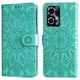 thumbnail image 2 of Funda tipo cartera FOXDOCK para Honor 90 GT , diseño girasol en relieve, cuero PU, cierre magnético, soporte y tarjetero, 2 of 5