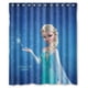 thumbnail image 1 of Cortina de ducha de Elsa de la película Frozen con ganchos, tamaño 60 x 72 pulgadas, 1 of 3