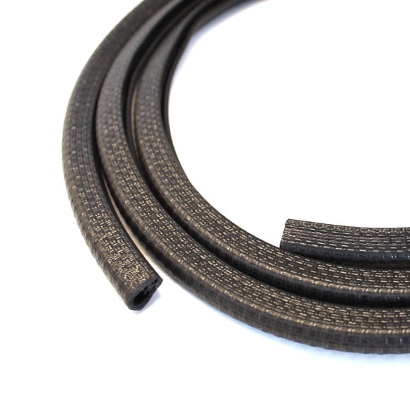 Sello de goma para bordes, negro, pequeño, 15 pies/4,57 m