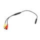 thumbnail image 2 of Cable Adaptador De Cámara De Visión Trasera Cable De Audio De 4 Pines A Cvbs Rca, 2 of 5