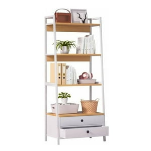 Leon Import - Estante Living 4 Niveles Con Cajones 150*43*30Cm 2 Cajones