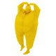 thumbnail image 1 of Disfraz inflable RHYTHMARTS de cuerpo entero para adulto, color amarillo, 1 of 5