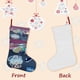 thumbnail image 3 of Star vs. las Fuerzas del Mal Tema: Calcetines de Navidad, fino lino blanco para colgar en escaleras y chimenea, decoración navideña para el hogar, regalo de Navidad.54cm×38cm, 3 of 5