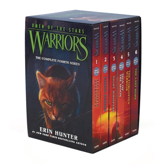 Box set de HarperCollins Warriors: Omen of the Stars 1-6