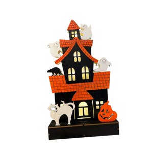 Magideal - Adorno De Decoración De Mesa Para Halloween, Decoración Espeluznante Creativa, Novedad, Decoración Led De Mesa, Accesorio Aterrador Para Festivales En Casa Embrujada