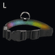 thumbnail image 2 of Collar LED para perro recargable por USB: collar luminoso brillante y de alta visibilidad para paseos nocturnos de mascotas., 2 of 5