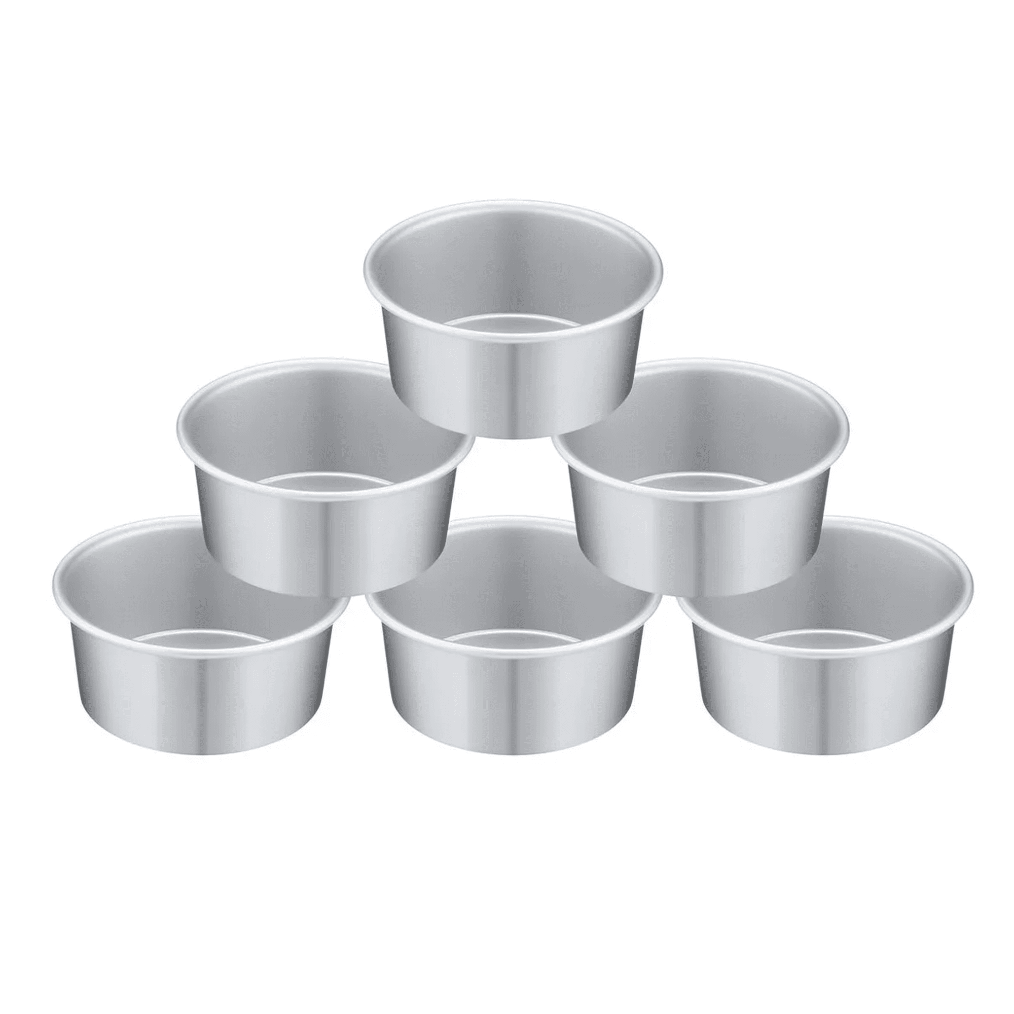 6 Pk Molde De Torta Belug Moldes Para Tortas Anillo Redondo 9.5cm