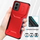 thumbnail image 5 of Funda Resistente para Motorola Moto G Play 5G 2024 con Tapa Deslizante y Protección Militar Rojo, 5 of 6