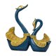 thumbnail image 3 of Lovely Swan Lover Estatua Estatuillas De Animales Interior Kid Room Home Decor Azul, 3 of 5